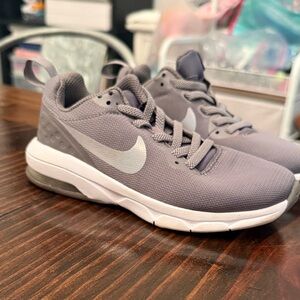 Nike Charcoal and White Running Shoes